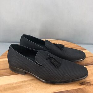 Stacy Adams Black Loafers with Tassels